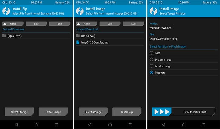 Update TWRP Recovery Update TWRP Recovery