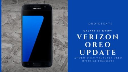 Update Verizon Galaxy S7 G930V to Android 8.0 VRU4CRE5 Oreo Official Firmware Update Verizon Galaxy S7 G930V to Android 8.0 VRU4CRE5 Oreo Official Firmware