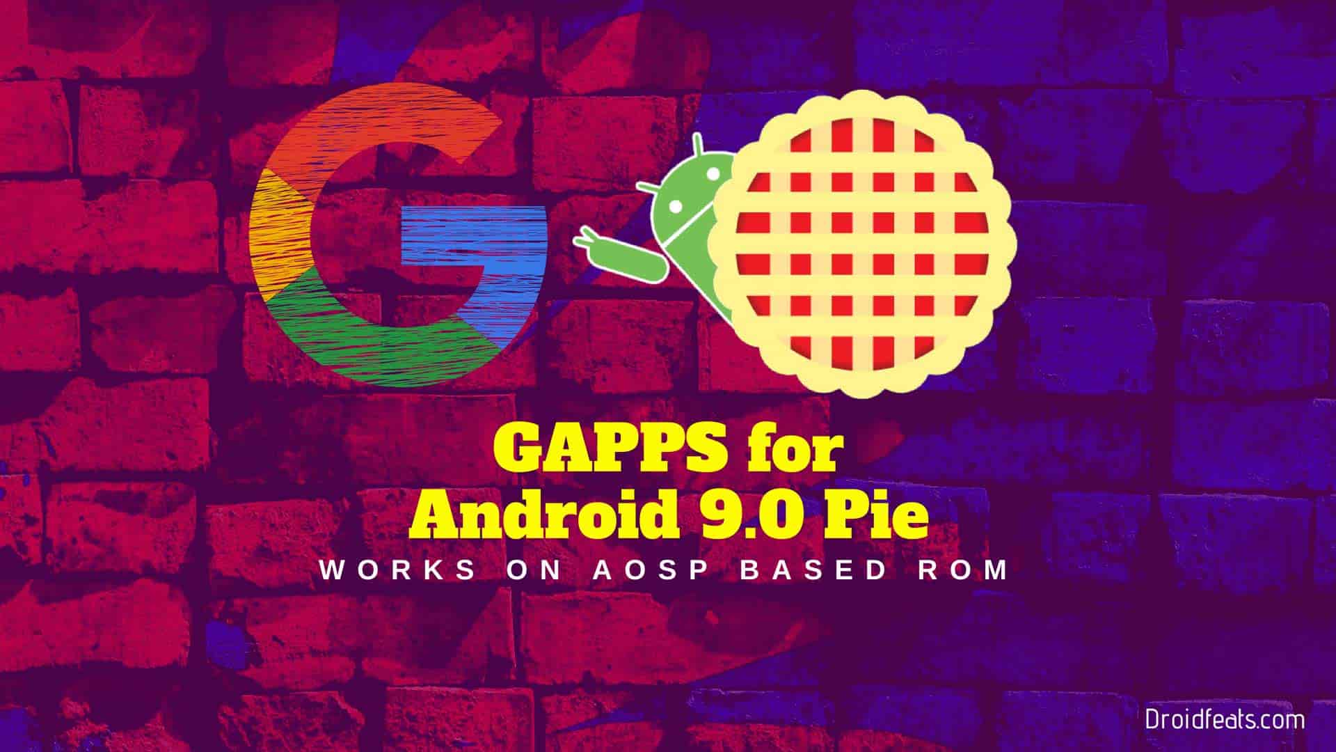 GApps for Android 9