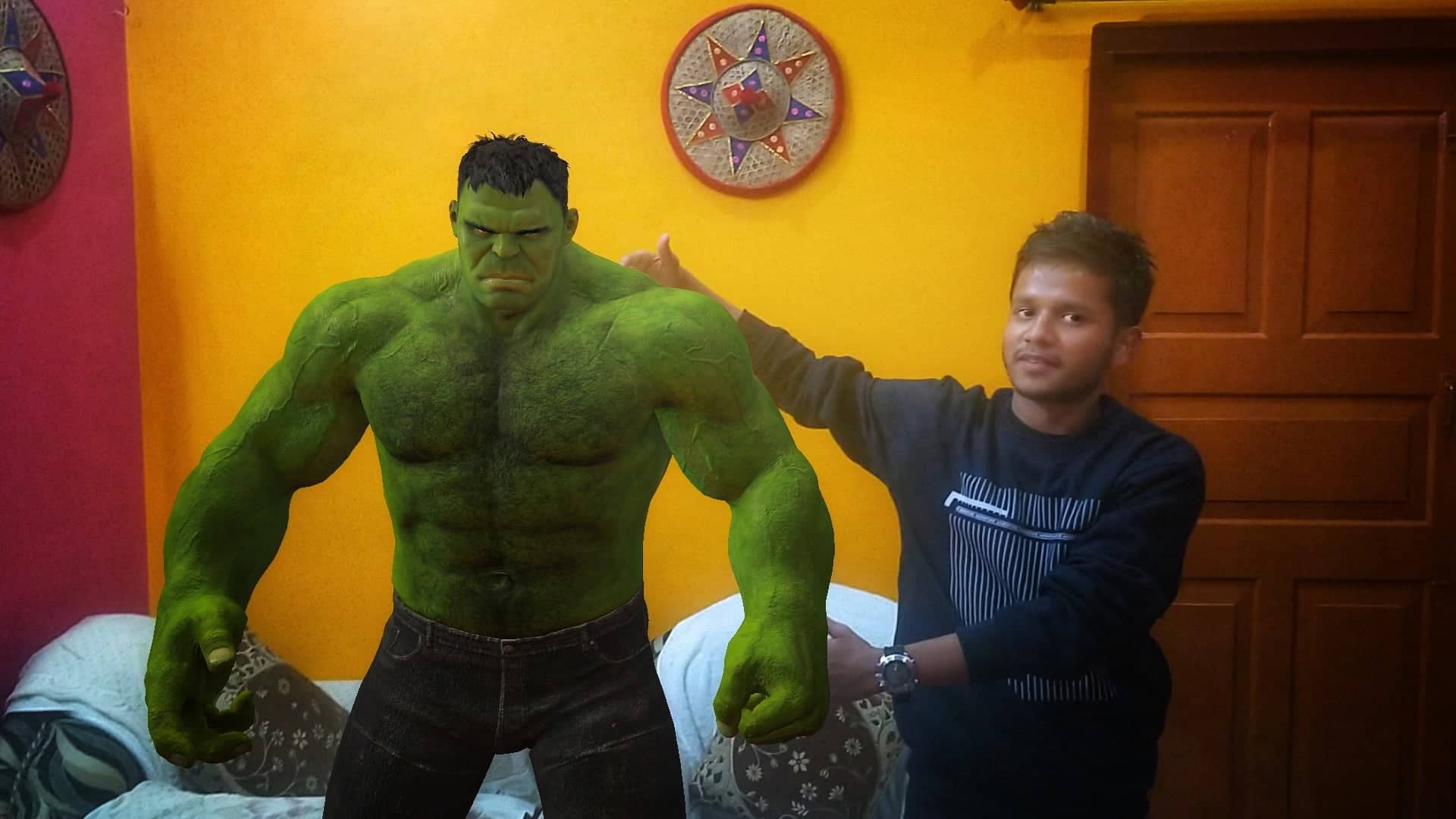 Hulk in Google Playground