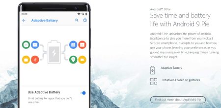 Download and install Android Pie on Nokia 8 Sirocco (official) manually