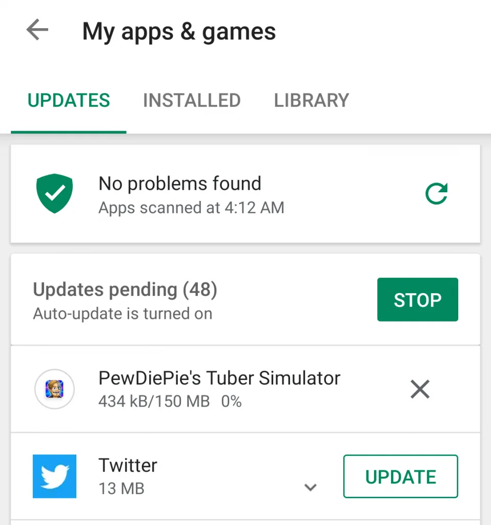 Things to do after updating Android system
