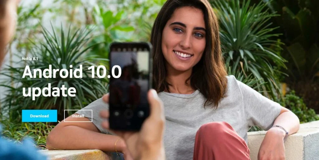 Nokia 8.1 Android 10 update