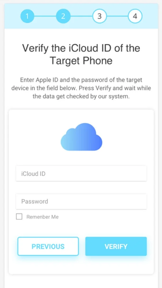 Cocospy iCloud verify