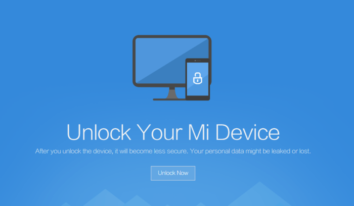 Unlock Bootloader Xiaomi