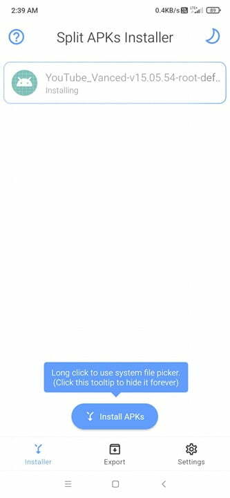 Split APKs Installer